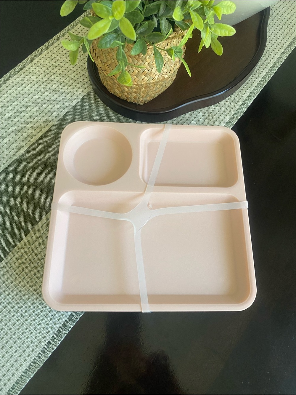 Pillowfort Trays - Compartmented Dinner Plate - 6 pieces